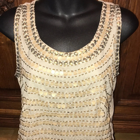 Francesca’s Quinn beaded crop top cami - Picture 4 of 8